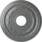Ekena Millwork Dublin Ceiling Medallion (Fits Canopies up to 8 1/4"), 15 3/8"OD x 3 5/8"ID x 1"P, Platinum CM15DUPLS - alternate 1